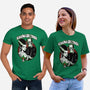 Seasons Greetings Frankie And Bride-Unisex-Basic-Tee-palmstreet