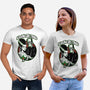 Seasons Greetings Frankie And Bride-Unisex-Basic-Tee-palmstreet