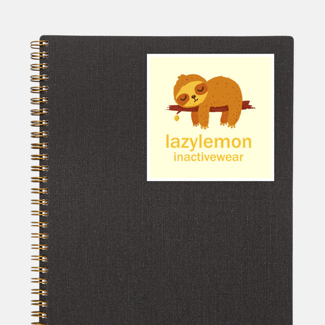 LazyLemon Inactivewear-None-Glossy-Sticker-kg07