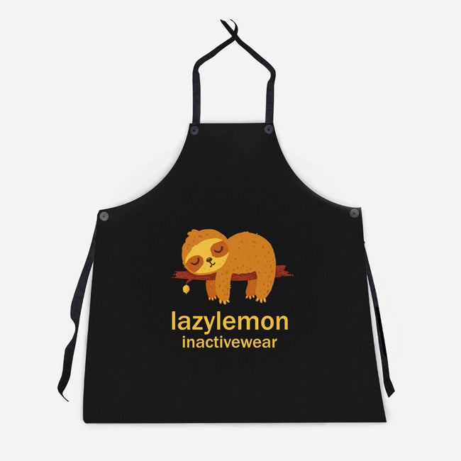 LazyLemon Inactivewear-Unisex-Kitchen-Apron-kg07