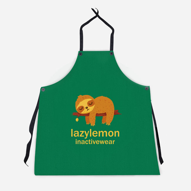 LazyLemon Inactivewear-Unisex-Kitchen-Apron-kg07