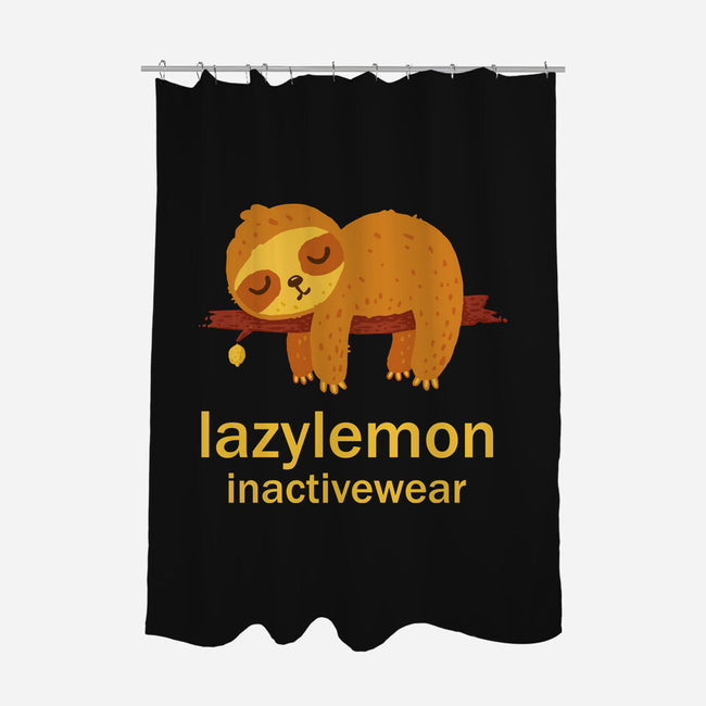 LazyLemon Inactivewear-None-Polyester-Shower Curtain-kg07