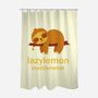 LazyLemon Inactivewear-None-Polyester-Shower Curtain-kg07