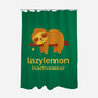 LazyLemon Inactivewear-None-Polyester-Shower Curtain-kg07