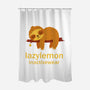 LazyLemon Inactivewear-None-Polyester-Shower Curtain-kg07