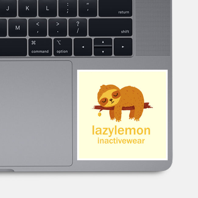 LazyLemon Inactivewear-None-Glossy-Sticker-kg07
