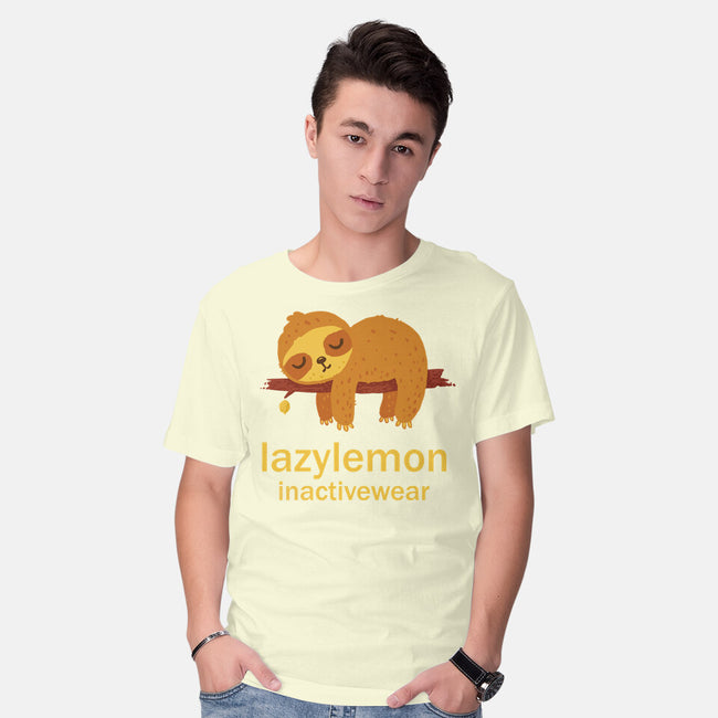 LazyLemon Inactivewear-Mens-Basic-Tee-kg07