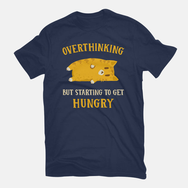 Overthinking But Getting Hungry-Womens-Basic-Tee-kg07