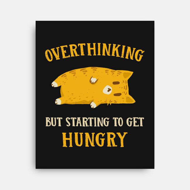 Overthinking But Getting Hungry-None-Stretched-Canvas-kg07