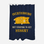 Overthinking But Getting Hungry-None-Polyester-Shower Curtain-kg07