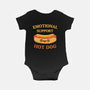 Emotional Support Hot Dog-Baby-Basic-Onesie-kg07