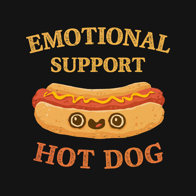 Emotional Support Hot Dog-Womens-Fitted-Tee-kg07