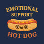 Emotional Support Hot Dog-Womens-Fitted-Tee-kg07