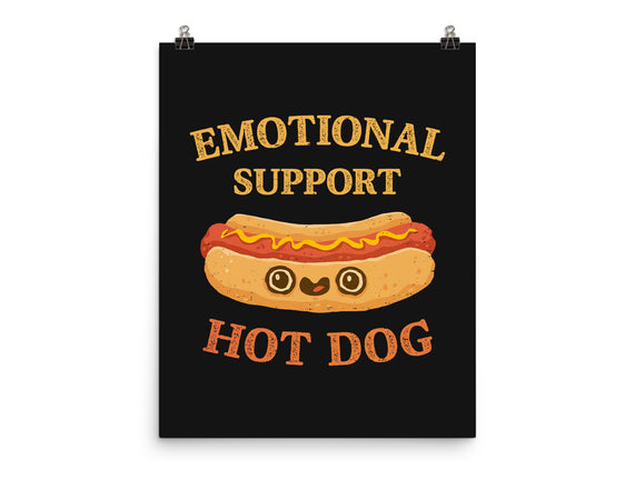 Emotional Support Hot Dog