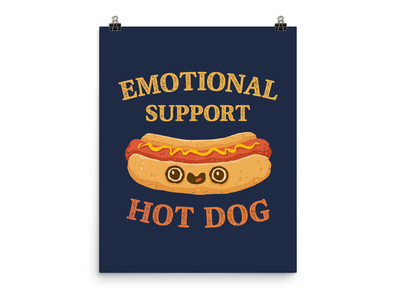 Emotional Support Hot Dog