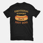 Emotional Support Hot Dog-Unisex-Basic-Tee-kg07
