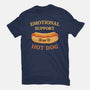 Emotional Support Hot Dog-Unisex-Basic-Tee-kg07