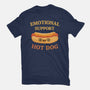 Emotional Support Hot Dog-Womens-Fitted-Tee-kg07