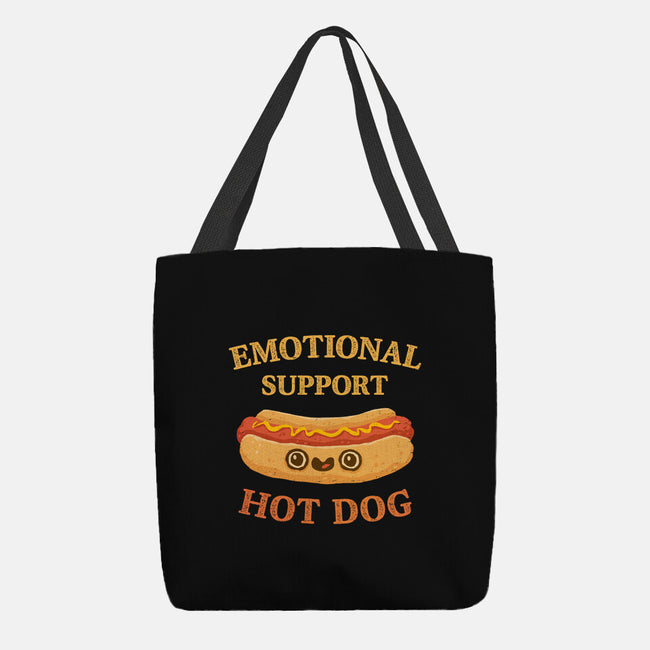 Emotional Support Hot Dog-None-Basic Tote-Bag-kg07