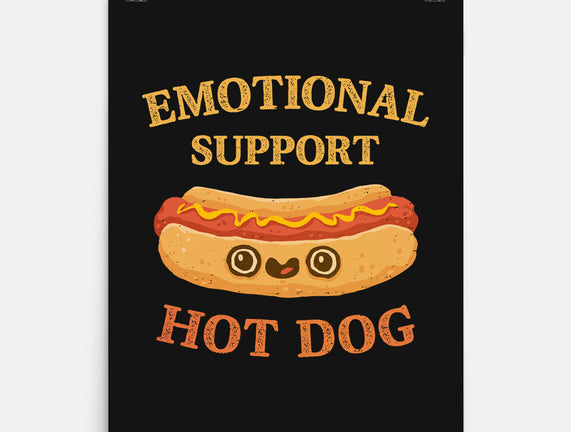 Emotional Support Hot Dog