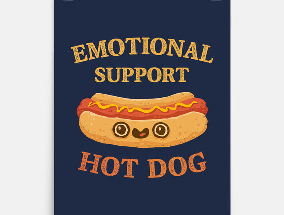 Emotional Support Hot Dog