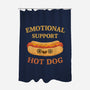 Emotional Support Hot Dog-None-Polyester-Shower Curtain-kg07