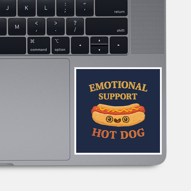 Emotional Support Hot Dog-None-Glossy-Sticker-kg07