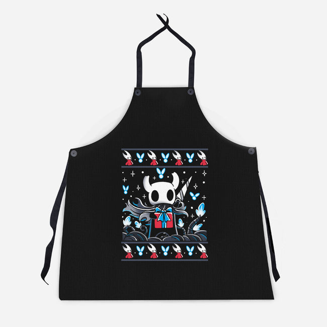 Knight Of Christmas-Unisex-Kitchen-Apron-Vallina84