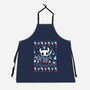 Knight Of Christmas-Unisex-Kitchen-Apron-Vallina84