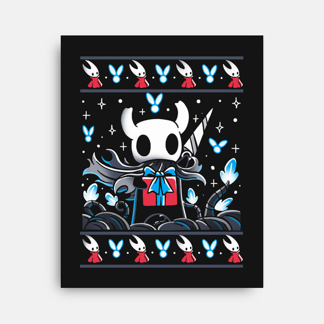 Knight Of Christmas-None-Stretched-Canvas-Vallina84