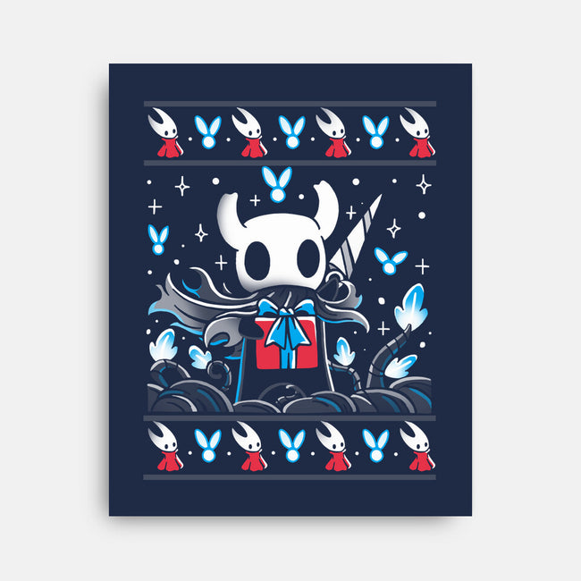 Knight Of Christmas-None-Stretched-Canvas-Vallina84