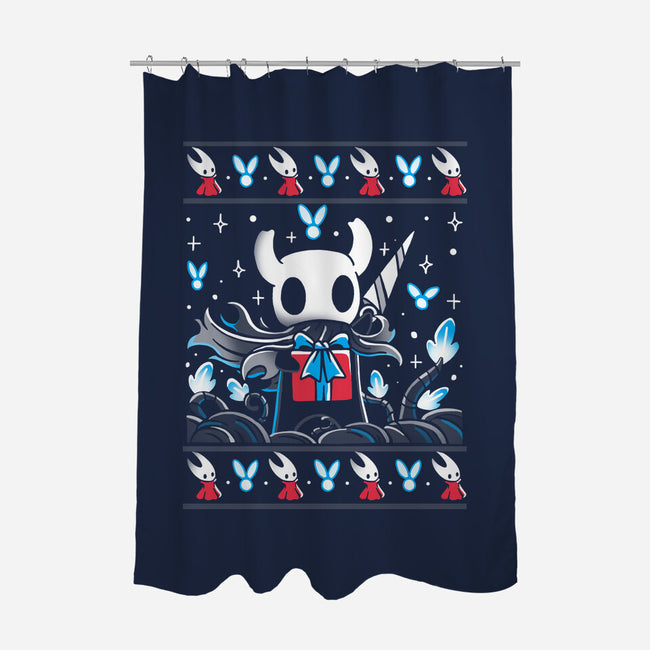 Knight Of Christmas-None-Polyester-Shower Curtain-Vallina84