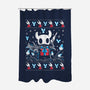 Knight Of Christmas-None-Polyester-Shower Curtain-Vallina84