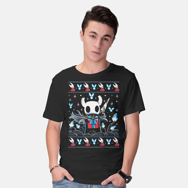 Knight Of Christmas-Mens-Basic-Tee-Vallina84