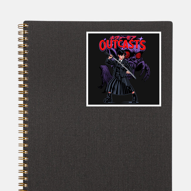 Outcasts-None-Glossy-Sticker-heydale