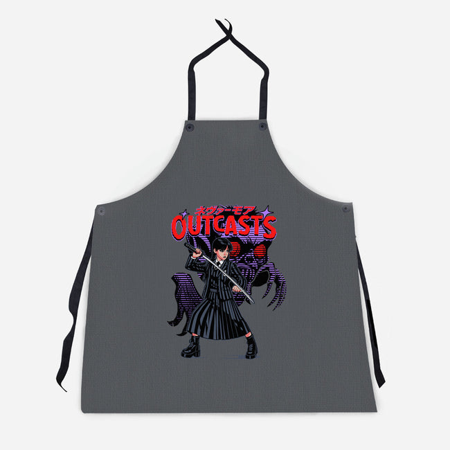 Outcasts-Unisex-Kitchen-Apron-heydale