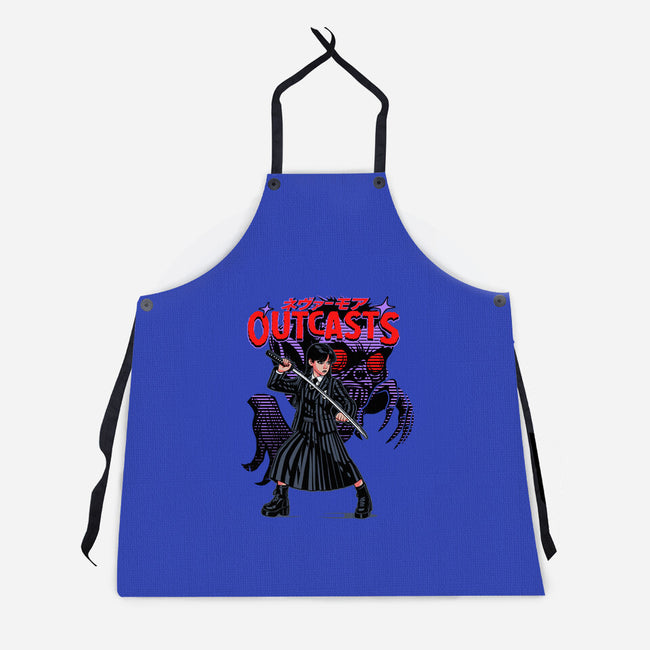 Outcasts-Unisex-Kitchen-Apron-heydale