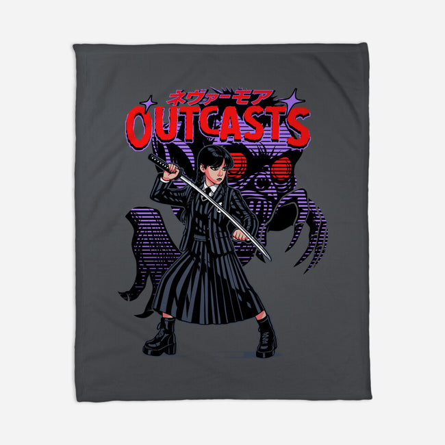 Outcasts-None-Fleece-Blanket-heydale