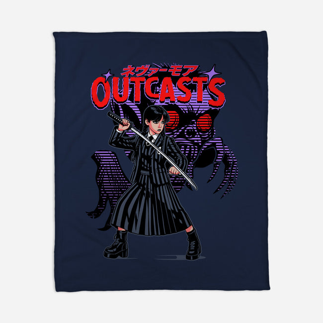 Outcasts-None-Fleece-Blanket-heydale