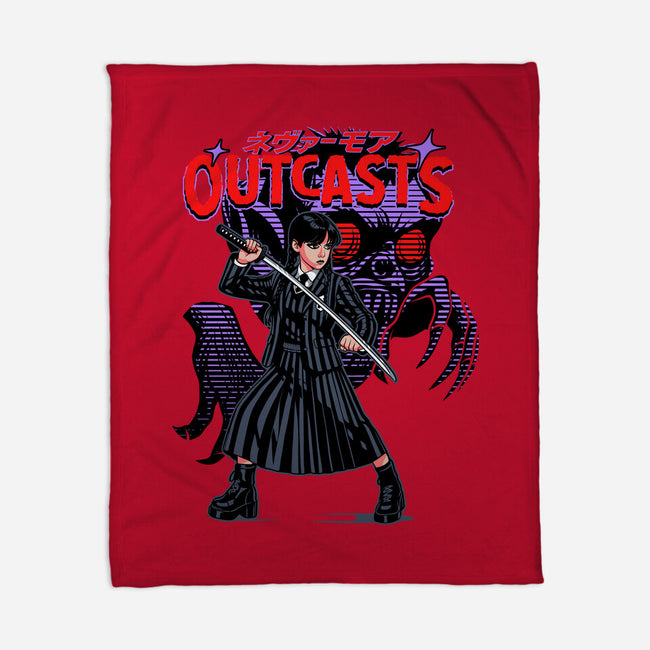 Outcasts-None-Fleece-Blanket-heydale