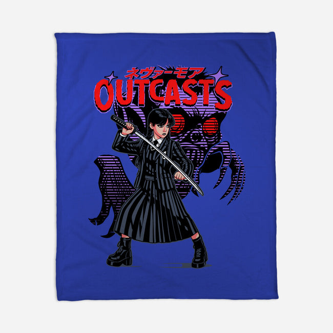 Outcasts-None-Fleece-Blanket-heydale