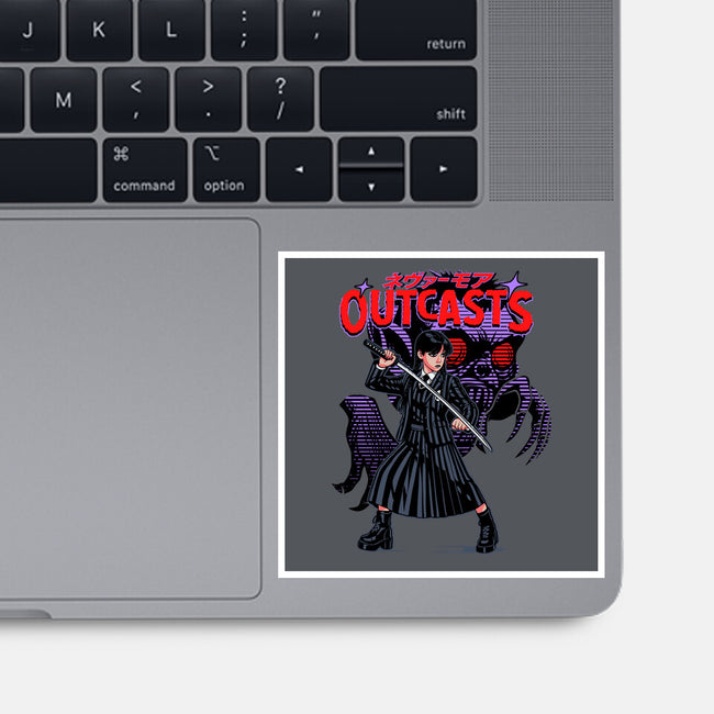 Outcasts-None-Glossy-Sticker-heydale