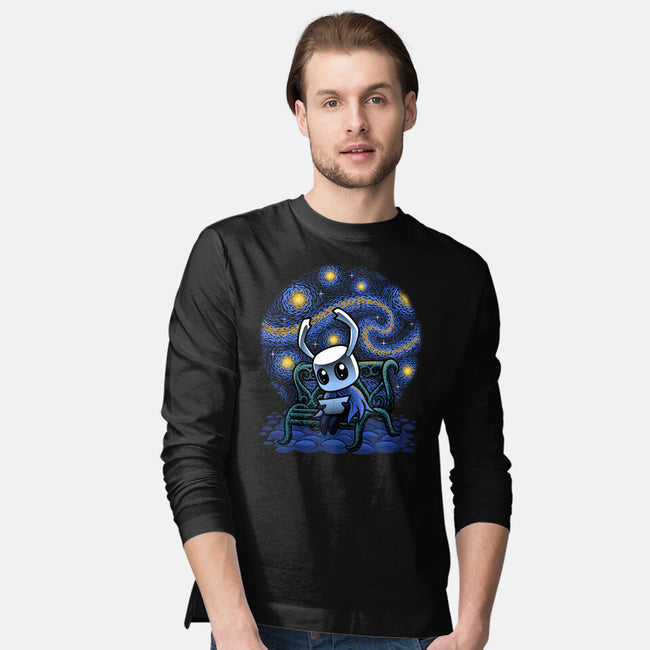 The Starry Night-Mens-Long Sleeved-Tee-Astrobot Invention