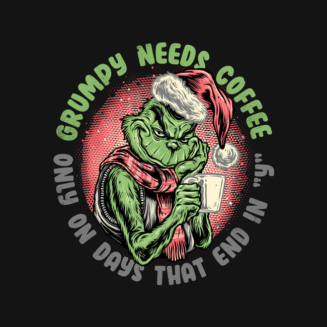 Grumpy Needs Coffee-Unisex-Basic-Tank-glitchygorilla