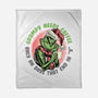 Grumpy Needs Coffee-None-Fleece-Blanket-glitchygorilla