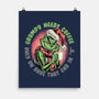 Grumpy Needs Coffee-None-Matte-Poster-glitchygorilla