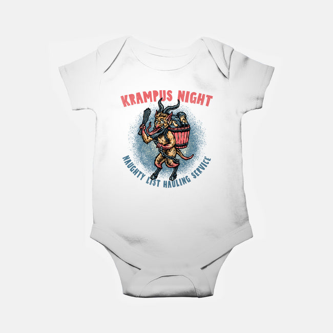Krampus Night-Baby-Basic-Onesie-glitchygorilla