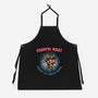 Krampus Night-Unisex-Kitchen-Apron-glitchygorilla