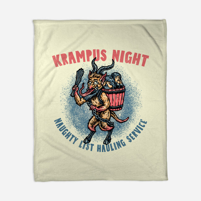 Krampus Night-None-Fleece-Blanket-glitchygorilla