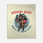 Krampus Night-None-Fleece-Blanket-glitchygorilla